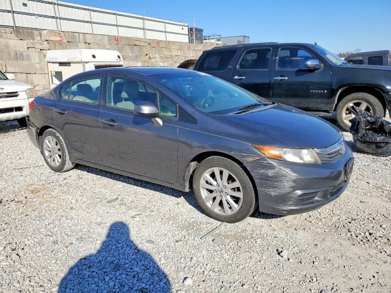 Photo 4 from auction – 2012 HONDA CIVIC EXL with VIN 2HGFB2F97CH511471