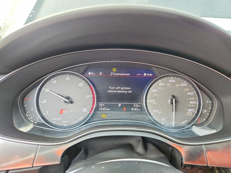 Photo 9 from auction – 2017 AUDI S7 PRESTIG with VIN WAU2FAFC2HN065037