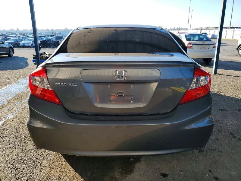 Photo 6 from auction – 2012 HONDA CIVIC LX with VIN 2HGFB2F52CH303396