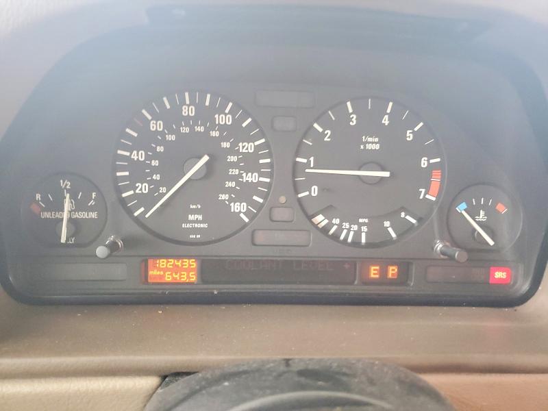 Photo 9 from auction – 1995 BMW 525 I AUTO with VIN WBAHD6320SGK49591