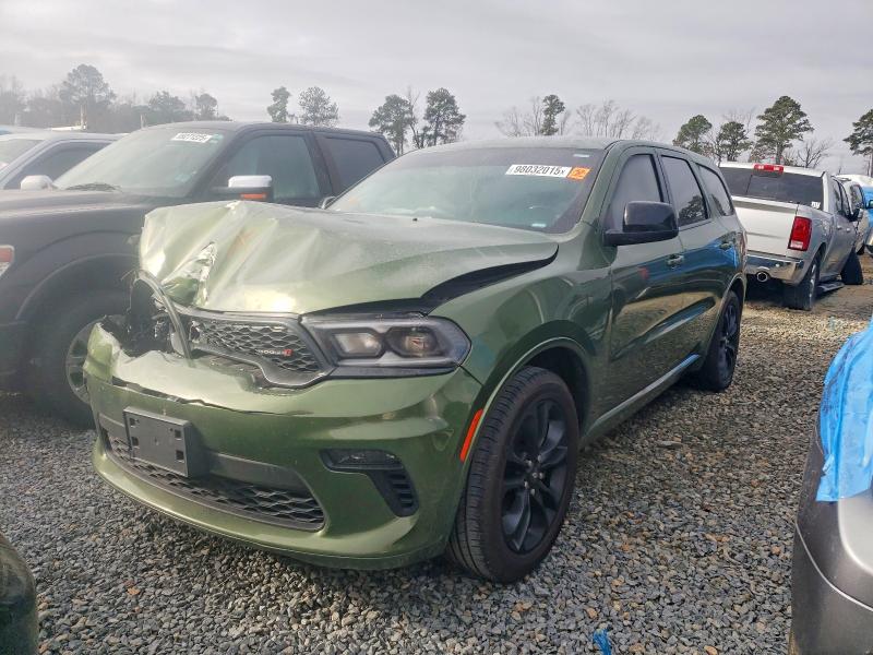 DODGE DURANGO 2021 with VIN 1C4RDHDG8MC749604 - Photo from auction