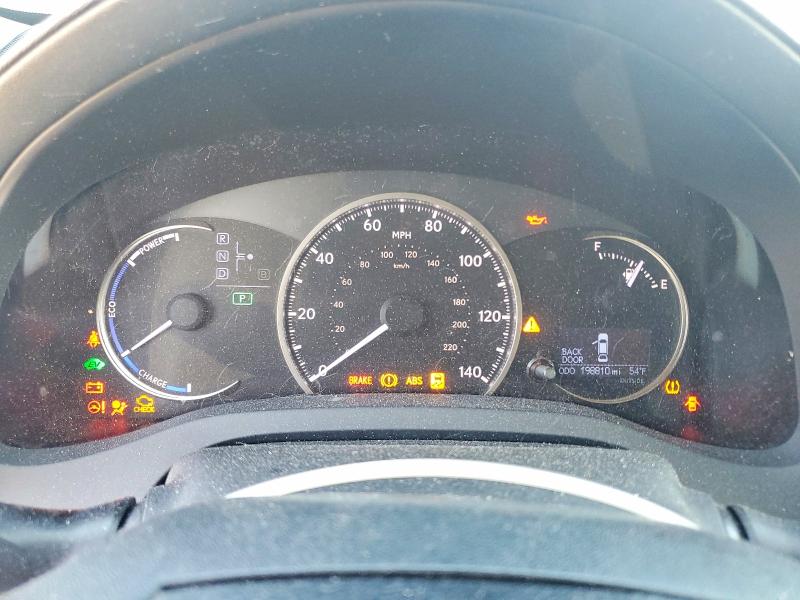 Photo 9 from auction – 2014 LEXUS CT 200H with VIN JTHKD5BHXE2203968