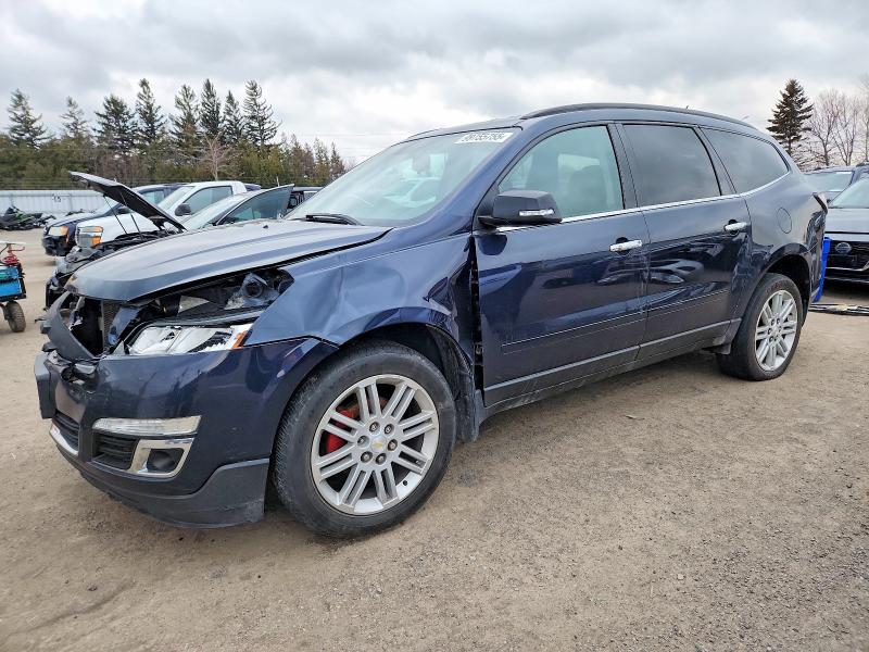 CHEVROLET TRAVERSE L 2015 with VIN 1GNKRGKD5FJ223331 - Photo from auction
