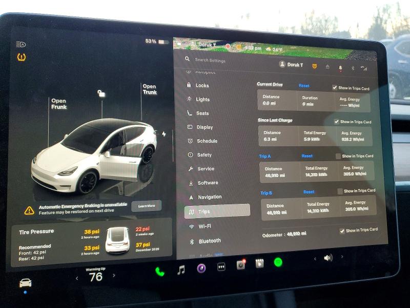 Photo 9 from auction – 2022 TESLA MODEL Y with VIN 7SAYGDEF8NF516024