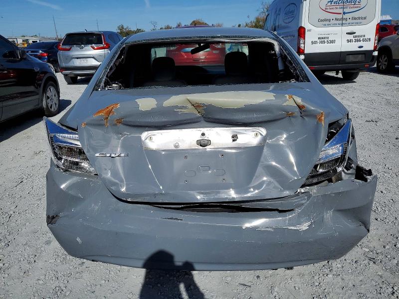 Photo 6 from auction – 2012 HONDA CIVIC LX with VIN 19XFB2F51CE014407