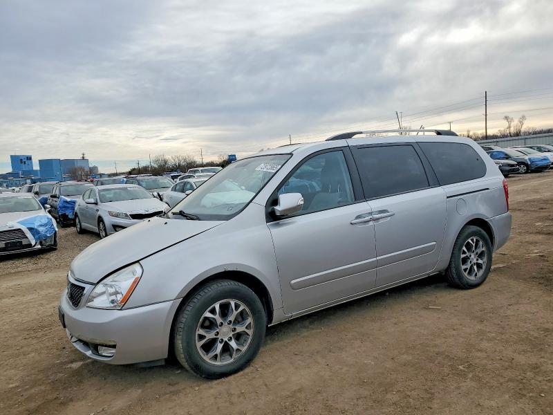 KIA SEDONA 2014 with VIN KNDMG4C77E6590747 - Photo from auction