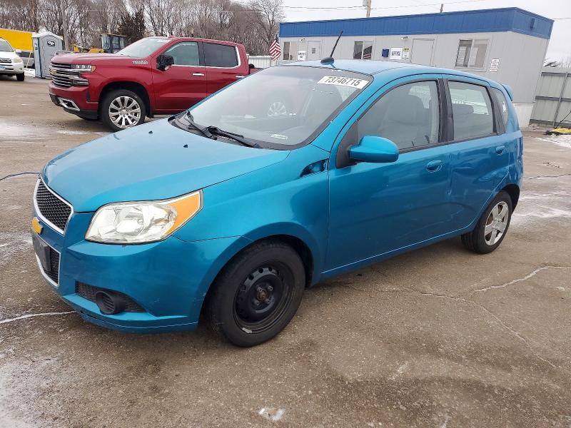 CHEVROLET AVEO LS 2009 with VIN KL1TD66E29B645765 - Photo from auction
