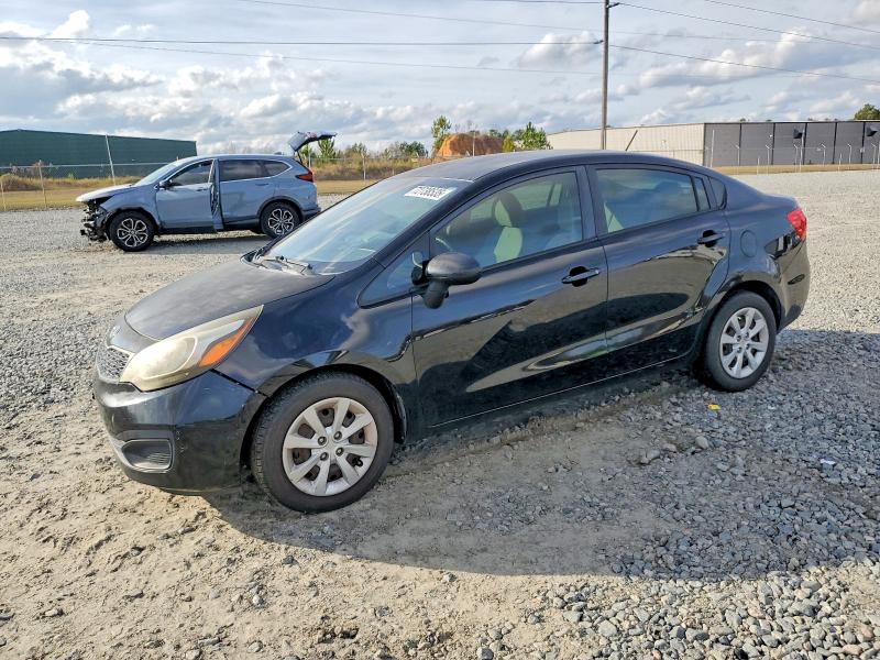 KIA RIO LX 2012 with VIN KNADM4A38C6094665 - Photo from auction
