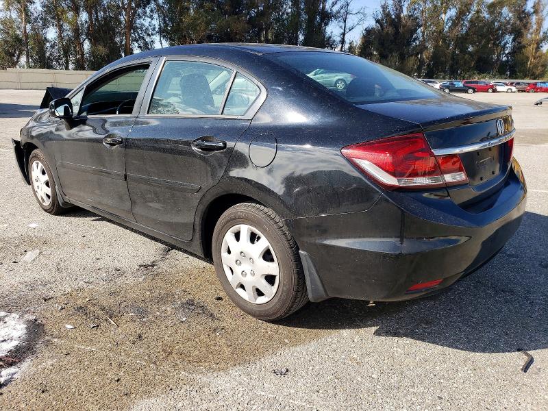 Photo 2 from auction – 2013 HONDA CIVIC LX with VIN 2HGFB2F52DH575089