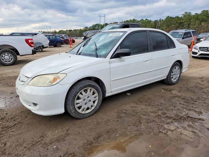 HONDA CIVIC 2005 with VIN 2HGES16585H556280 - Photo from auction