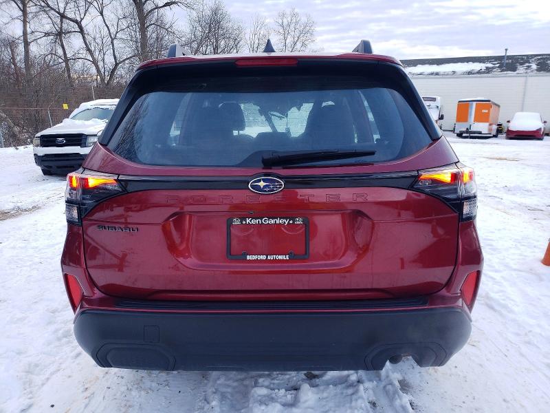 Photo 6 from auction – 2025 SUBARU FORESTER with VIN JF2SLDAC1SH425037