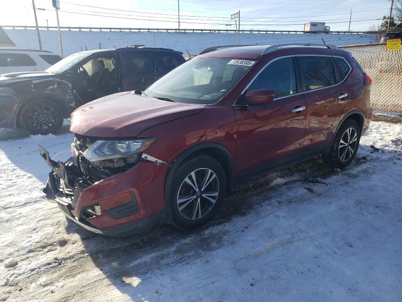 NISSAN ROGUE S 2019 with VIN 5N1AT2MV3KC748946 - Photo from auction