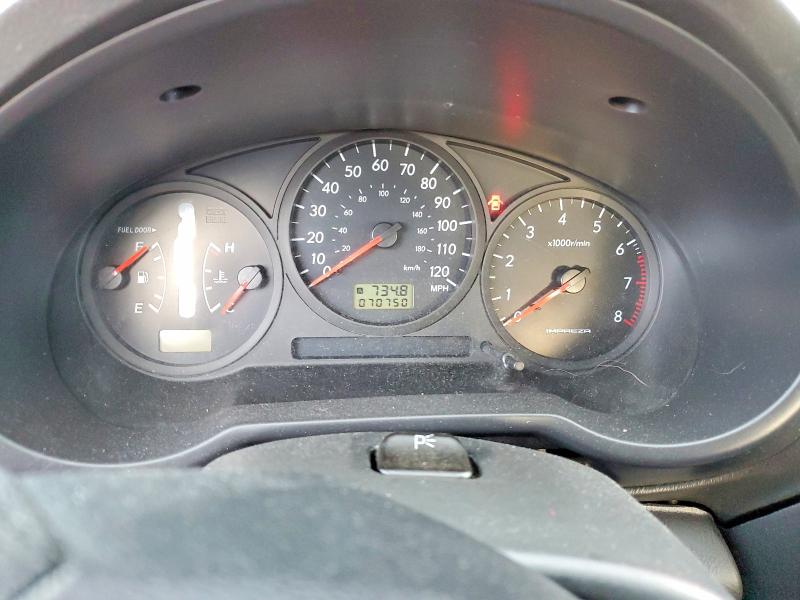 Photo 9 from auction – 2006 SUBARU IMPREZA with VIN JF1GD67636H517924