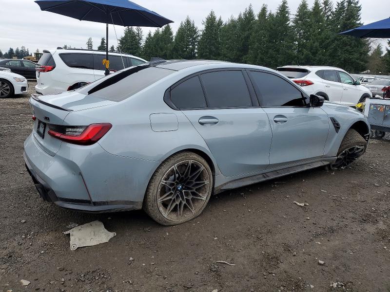 Photo 3 from auction – 2022 BMW M3 COMPETI with VIN WBS43AY09NFL67236
