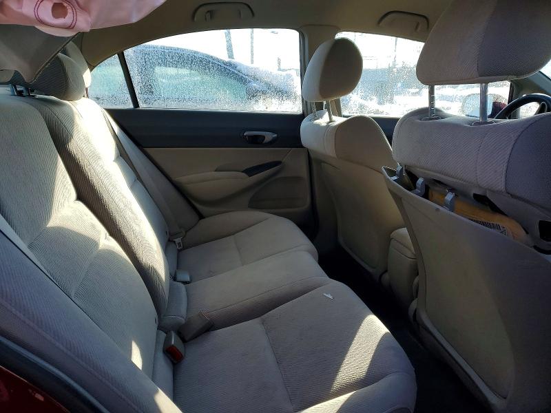 Photo 10 from auction – 2011 HONDA CIVIC LX with VIN 2HGFA1F59BH548207