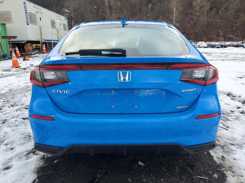 Photo 6 from auction – 2025 HONDA CIVIC with VIN 19XFL4H83SE009577