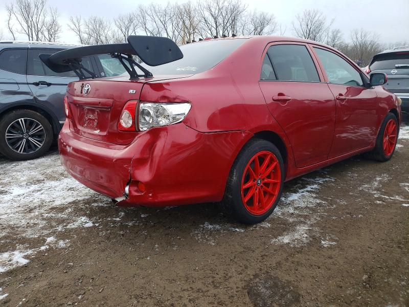 Photo 3 from auction – 2009 TOYOTA COROLLA BA with VIN JTDBL40E499037998