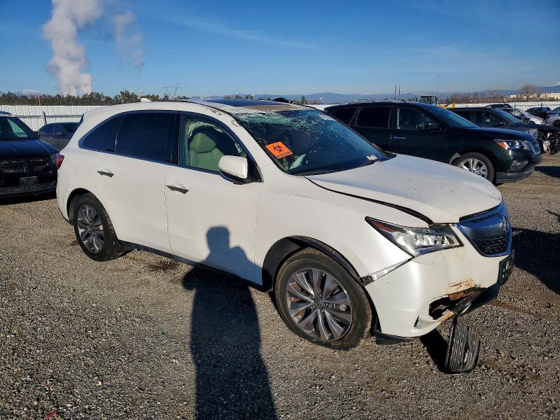 Photo 4 from auction – 2014 ACURA MDX with VIN 5FRYD3H47EB002836