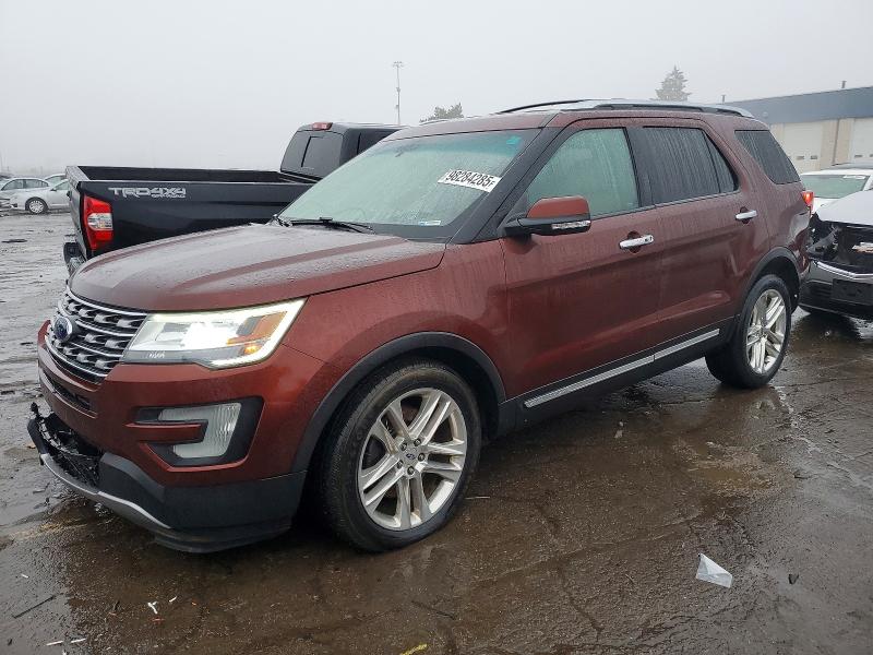 FORD EXPLORER 2016 с VIN 1FM5K7FH4GGB85639 - Снимка от търг