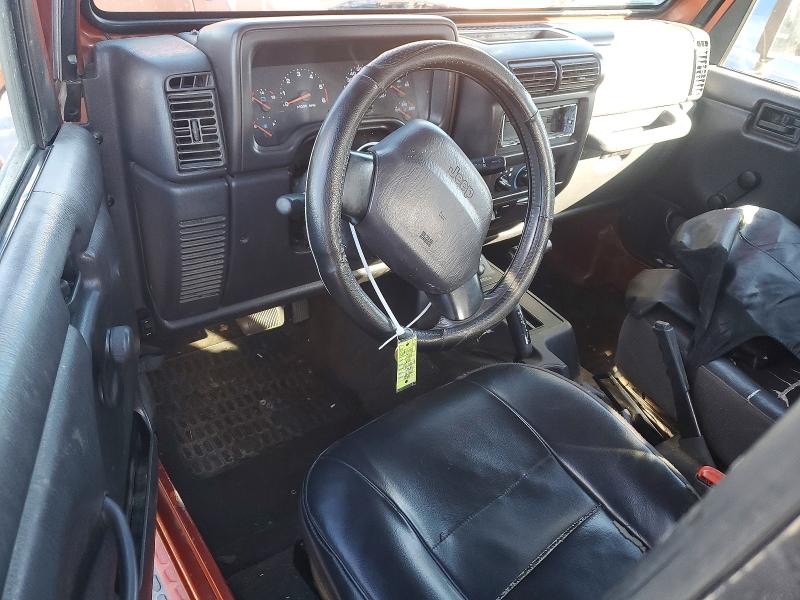 Photo 8 from auction – 2001 JEEP WRANGLER / with VIN 1J4FA29P01P311062