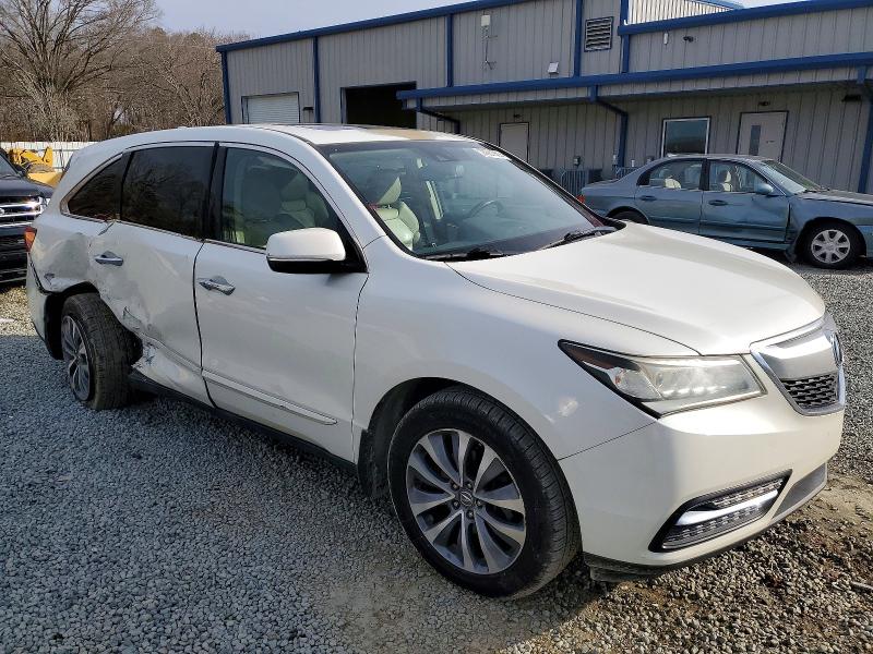 Photo 4 from auction – 2014 ACURA MDX with VIN 5FRYD4H43EB046130
