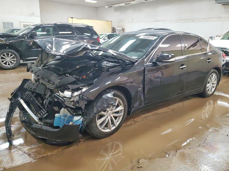 INFINITI Q50 BASE 2015 with VIN JN1BV7AR2FM413851 - Photo from auction