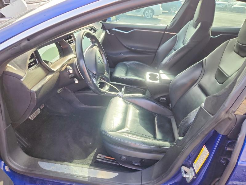 Photo 7 from auction – 2015 TESLA MODEL S with VIN 5YJSA1E27FF116487