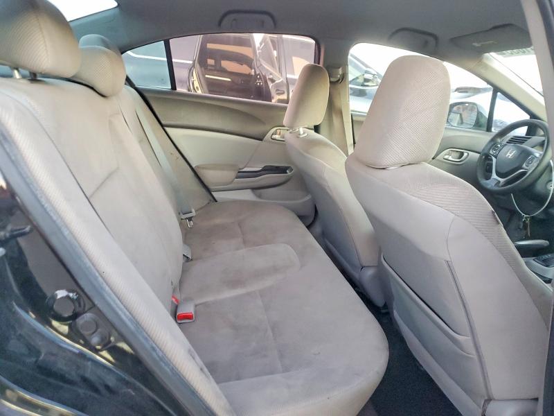 Photo 10 from auction – 2012 HONDA CIVIC LX with VIN 19XFB2F54CE345983