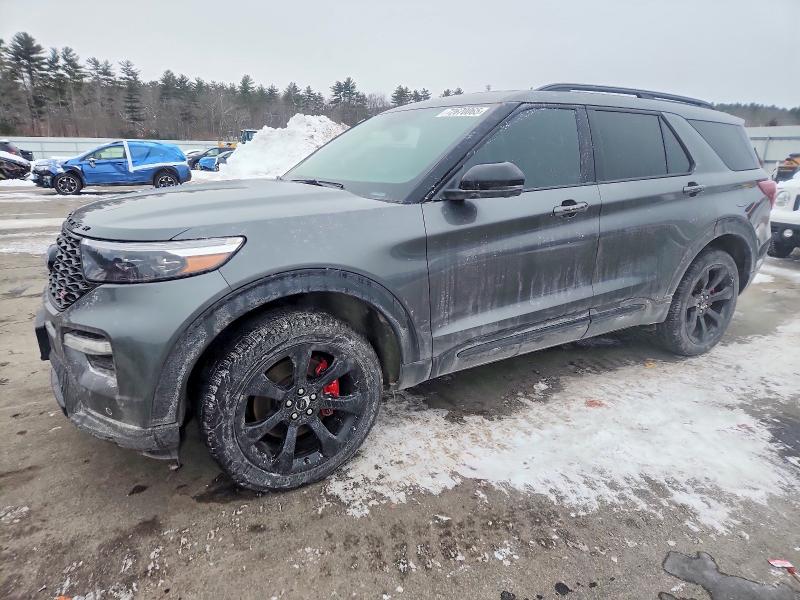 FORD EXPLORER S 2023 with VIN 1FM5K8GC3PGB82272 - Photo from auction