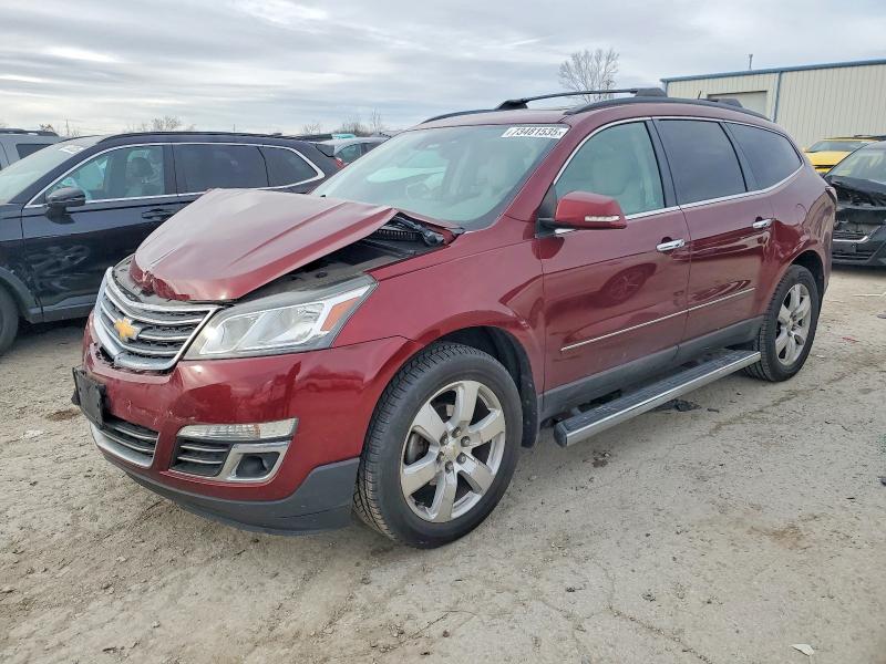 CHEVROLET TRAVERSE 2017 with VIN 1GNKRJKD8HJ141111 - Photo from auction