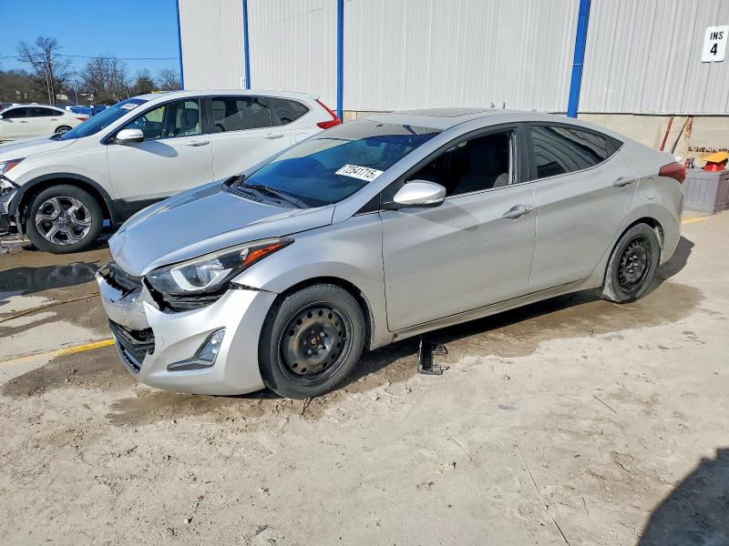 HYUNDAI ELANTRA 2016 with VIN 5NPDH4AE1GH786738 - Photo from auction