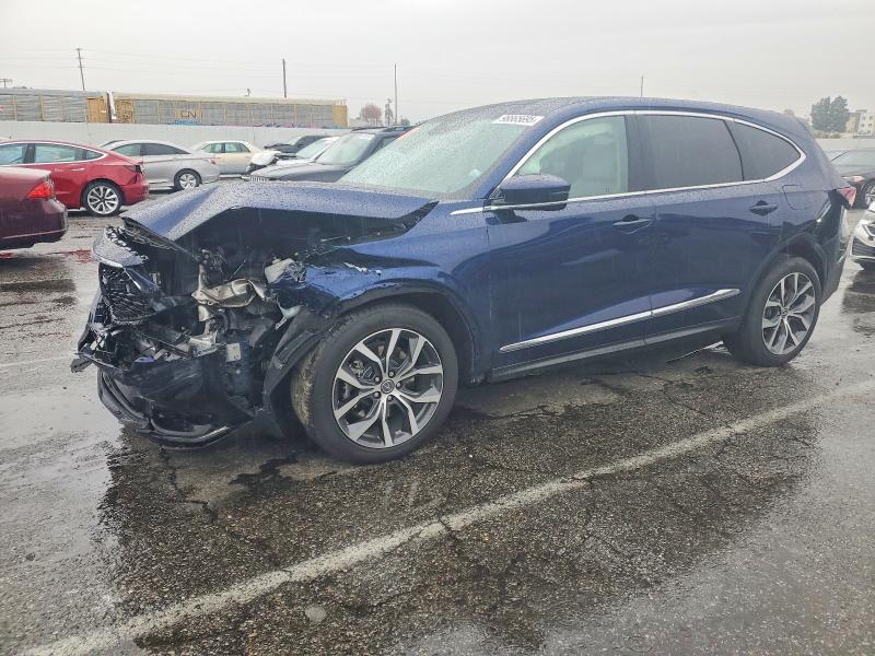 Photo 1 from auction – 2022 ACURA MDX TECHNO with VIN 5J8YE1H47NL019895