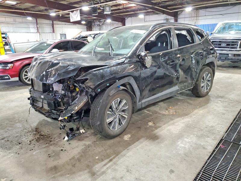 HYUNDAI TUCSON BLU 2022 with VIN KM8JBCA1XNU029380 - Photo from auction