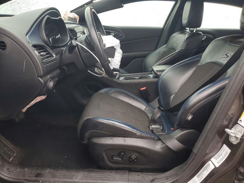 Photo 7 from auction – 2016 CHRYSLER 200 S with VIN 1C3CCCBB1GN125885