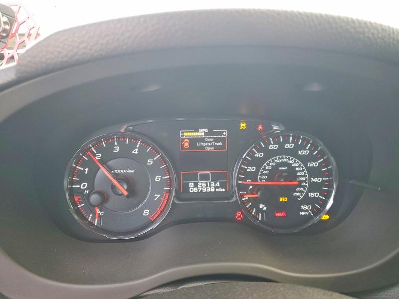 Photo 9 from auction – 2021 SUBARU WRX with VIN JF1VA1A67M9824449