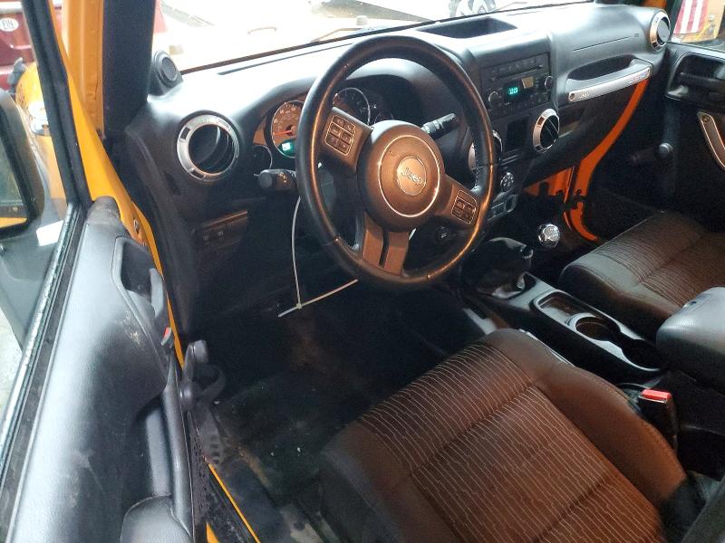 Photo 8 from auction – 2012 JEEP WRANGLER R with VIN 1C4BJWCG0CL160576