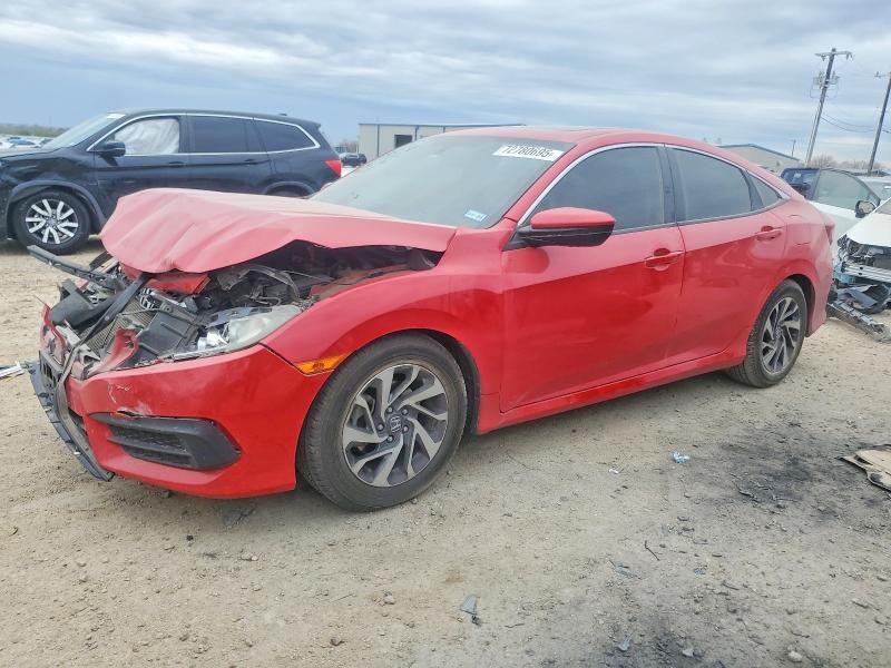 Photo 1 from auction – 2018 HONDA CIVIC EX with VIN 2HGFC2F73JH515378