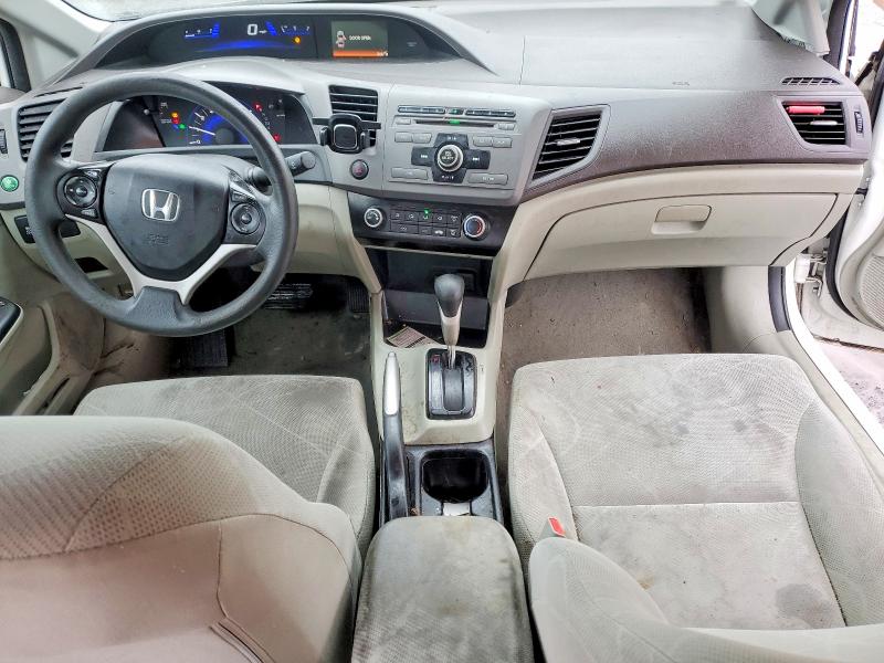 Photo 8 from auction – 2012 HONDA CIVIC LX with VIN 19XFB2F55CE102120