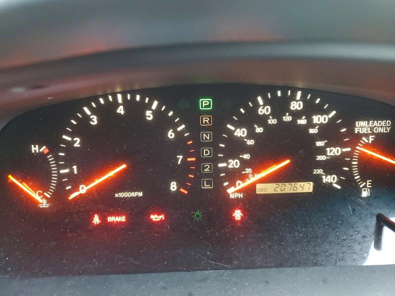 Photo 9 from auction – 1998 LEXUS ES 300 with VIN JT8BF28G7W5036699