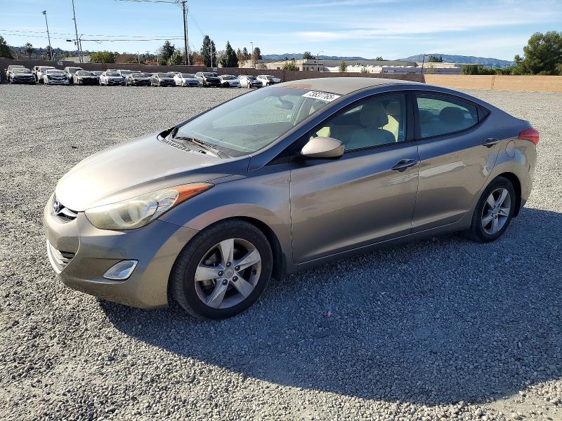 HYUNDAI ELANTRA GL 2013 with VIN 5NPDH4AEXDH174646 - Photo from auction