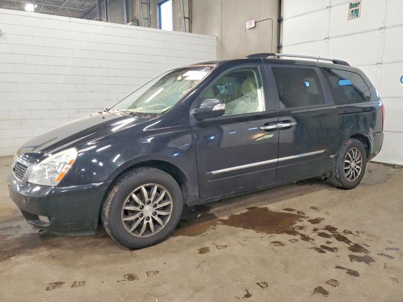 KIA SEDONA EX 2012 with VIN KNDMH4C76C6502524 - Photo from auction