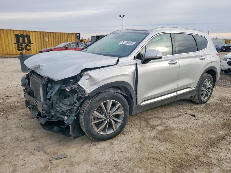 HYUNDAI SANTA FE 2019 with VIN 5NMS53AD9KH087932 - Photo from auction