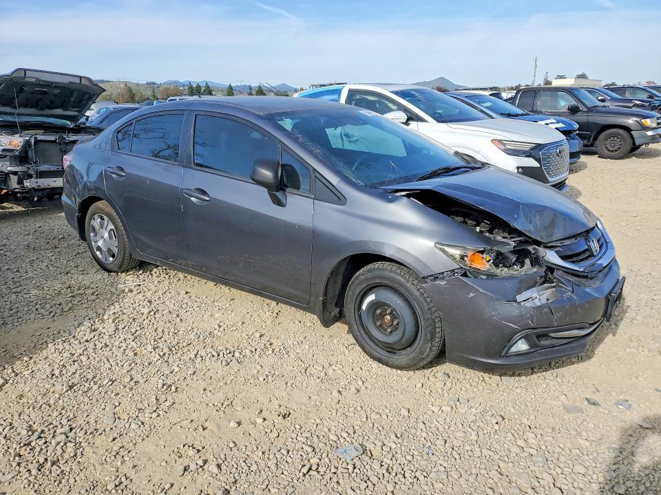 Photo 4 from auction – 2013 HONDA CIVIC with VIN 19XFB4F31DE202713