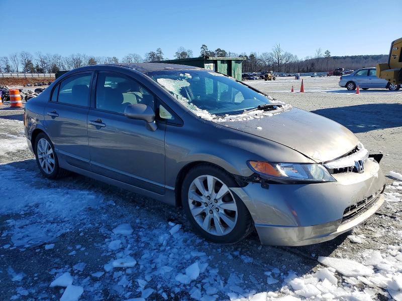 Photo 4 from auction – 2007 HONDA CIVIC LX with VIN 2HGFA16527H310349