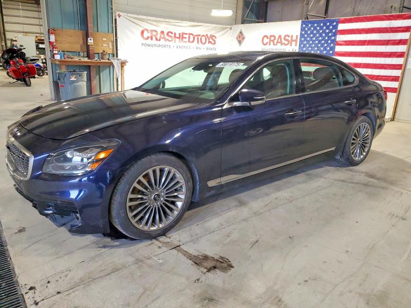 KIA K900 LUXUR 2019 with VIN KNAS34J69K6008007 - Photo from auction