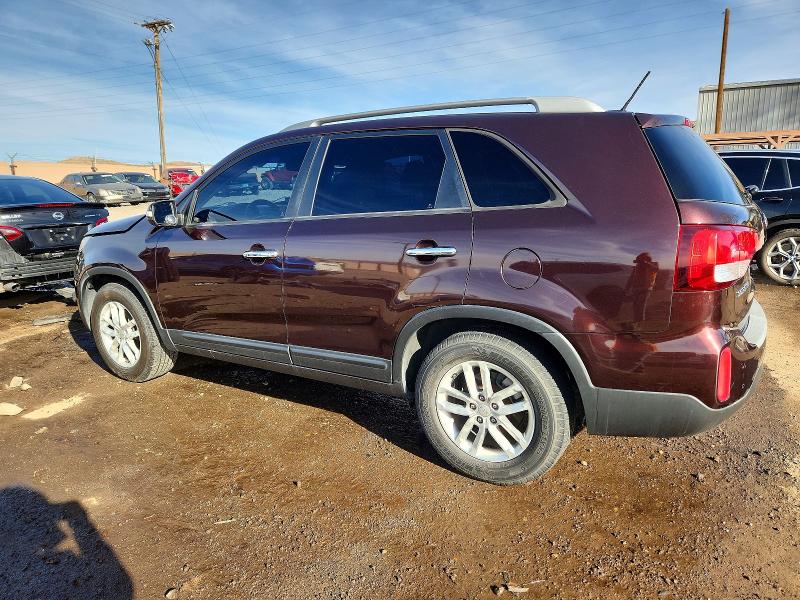 Photo 2 from auction – 2015 KIA SORENTO LX with VIN 5XYKT4A60FG587698