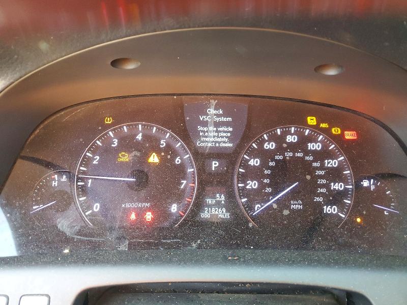 Photo 9 from auction – 2007 LEXUS LS 460 with VIN JTHBL46F375002730