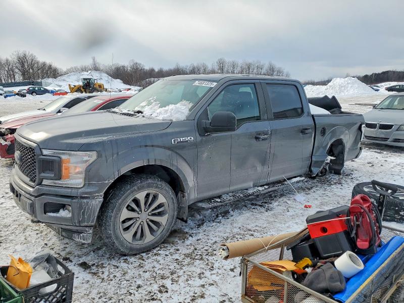 FORD F150 SUPER 2019 with VIN 1FTEW1EP3KFD25144 - Photo from auction