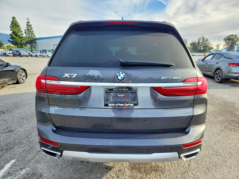 Photo 6 from auction – 2020 BMW X7 XDRIVE4 with VIN 5UXCW2C06L9B40834