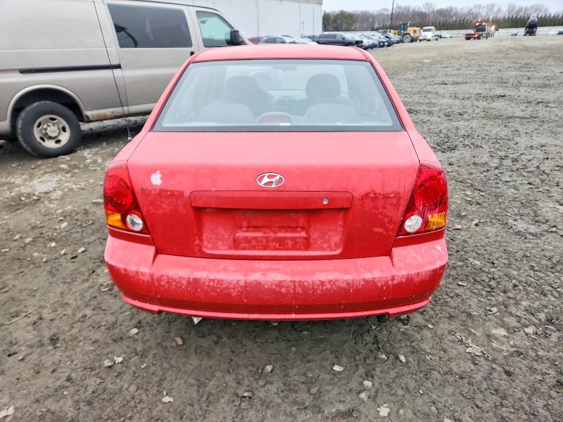 Photo 6 from auction – 2003 HYUNDAI ACCENT with VIN KMHCG45C83U475374